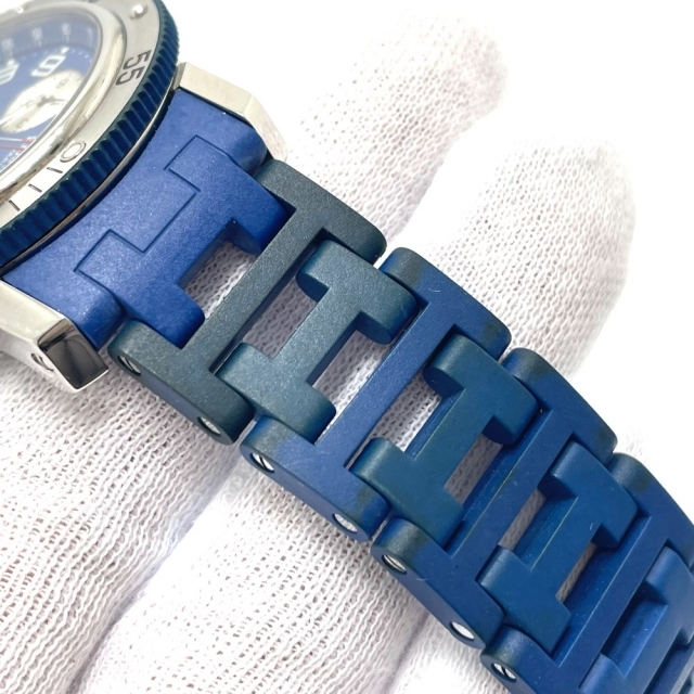 得価安い Hermes - エルメス CL2.917 クリッパー ダイバーズ クロノ