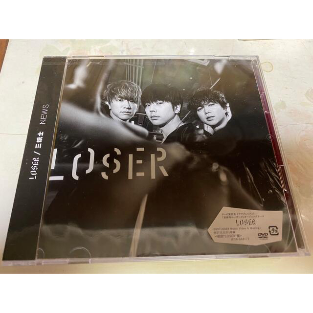 NEWS(ニュース)のNEWS「LOSER/三銃士」2枚セット エンタメ/ホビーのDVD/ブルーレイ(アイドル)の商品写真