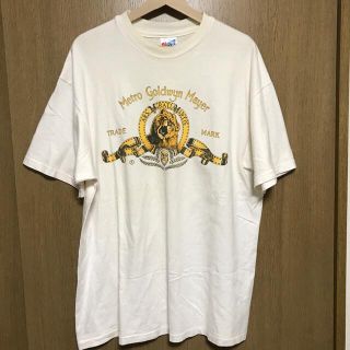 ヘインズ(Hanes)のMGM logo Tシャツ　90's Hanes XL(Tシャツ/カットソー(半袖/袖なし))