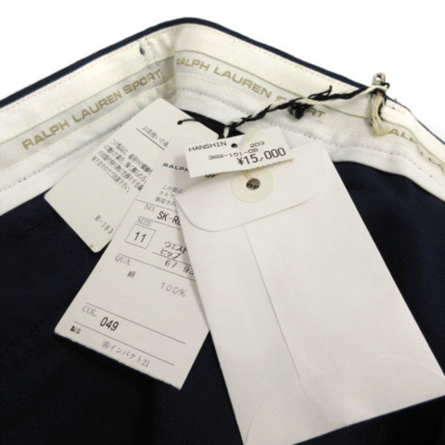 Ralph Lauren(ラルフローレン)のRALPH LAUREN SPORT スカート タイト ひざ丈 紺 11 レディースのスカート(ひざ丈スカート)の商品写真