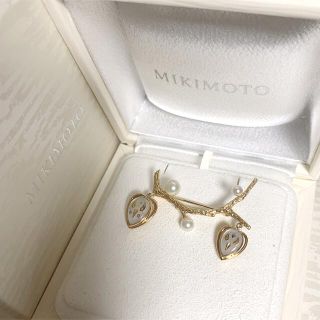 ミキモト(MIKIMOTO)の【超美品】ミキモトピクウェブローチk18(ブローチ/コサージュ)