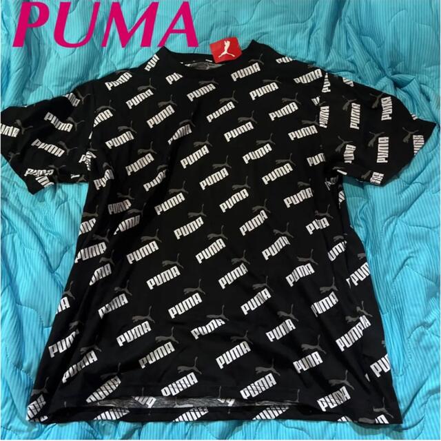 PUMA(プーマ)の2022 人気のPUMAプーマ総柄cotton100% XXLサイズで欲しい方 メンズのトップス(Tシャツ/カットソー(半袖/袖なし))の商品写真