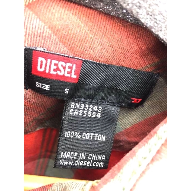 DIESEL(ディーゼル)のDIESEL(ディーゼル) コットンチェックシャツ メンズ トップス メンズのトップス(その他)の商品写真