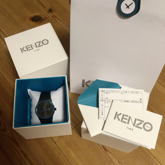 KENZO(ケンゾー)の【もってけ！最終価格！】KENZO腕時計 メンズの時計(腕時計(アナログ))の商品写真