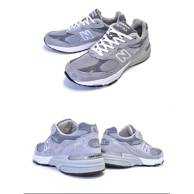 New Balance(ニューバランス)のNEW BALANCE MR993GL GREY US10 28㎝ Dワイズ メンズの靴/シューズ(スニーカー)の商品写真