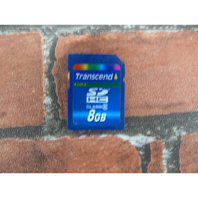 Transcend(トランセンド)のTranscend SDHCカード　8GB CLASS 6 スマホ/家電/カメラのPC/タブレット(PC周辺機器)の商品写真