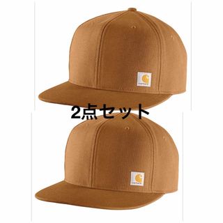 カーハート(carhartt)の2点セット carhartt Firm Duck Flat Brim Cap(キャップ)