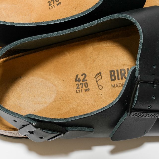 BIRKENSTOCK(ビルケンシュトック)の新品 BIRKENSTOCK Milano/ミラノ ナチュラルレザー 28cm メンズの靴/シューズ(サンダル)の商品写真