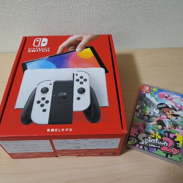 Nintendo Switch 有機EL本体＋スプラトゥーン2 ソフト