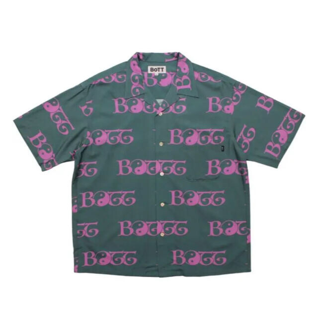 BOTT 2Y S/SL shirt green