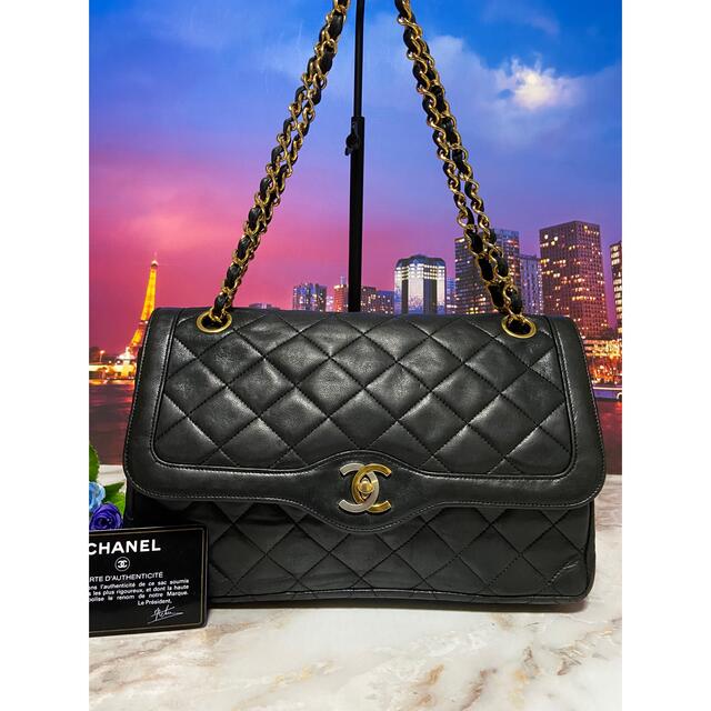 CHANEL シャネル【正規品】極美品　パリ限定マトラッセ　チェーンバッグ