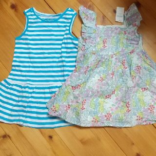 ベビーギャップ(babyGAP)の新品 babygap ワンピースセット90(ワンピース)