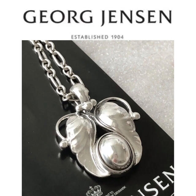 Georg Jensen - ジョージジェンセン ネックレス 1994イヤーペンダント