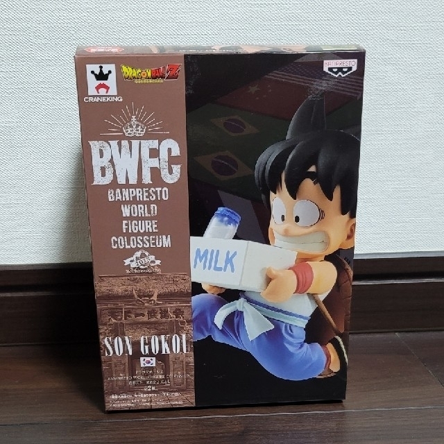 BANPRESTO(バンプレスト)の【おにく様専用】bwfc 孫悟空 フィギュア milk 牛乳 エンタメ/ホビーのフィギュア(アニメ/ゲーム)の商品写真