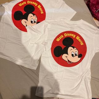 ディズニー(Disney)のVANSコラボTシャツ　2枚組　ディズニー　ミッキー(Tシャツ(半袖/袖なし))