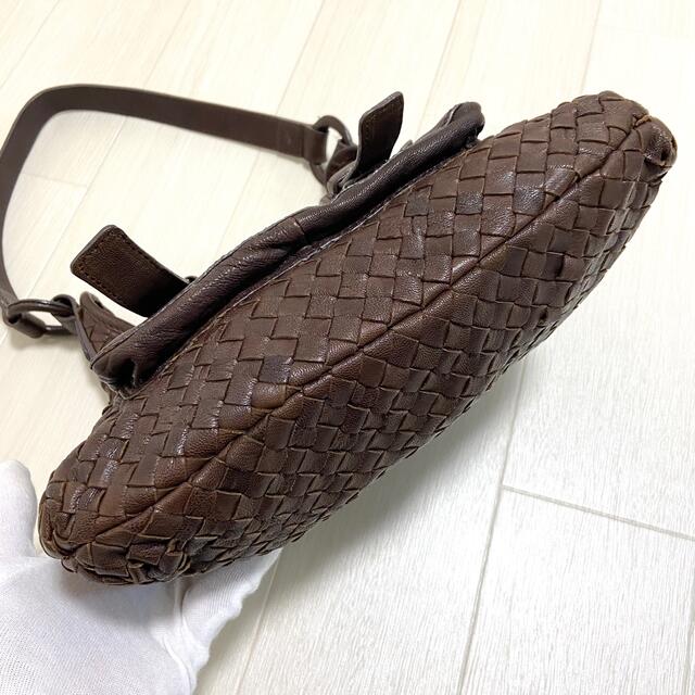 MARTINA CAPONI レザーメッシュ イントレチャート ショルダーバッグの