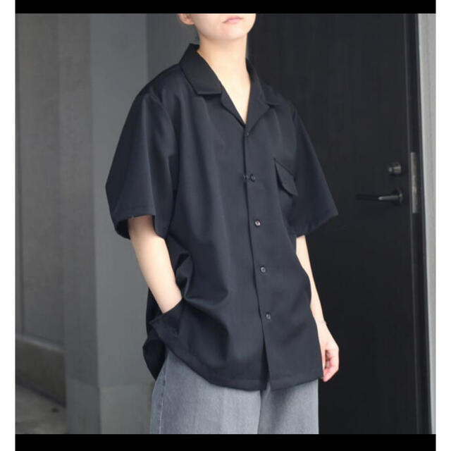 stein 20ss WOOL GABARDINE SS SHIRTメンズ