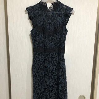 ザラ(ZARA)のZARA レースワンピース　新品(ひざ丈ワンピース)