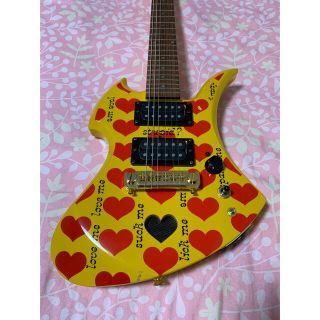 Fernandes - フェルナンデス イエローハートJr. hideモデル ミニギター