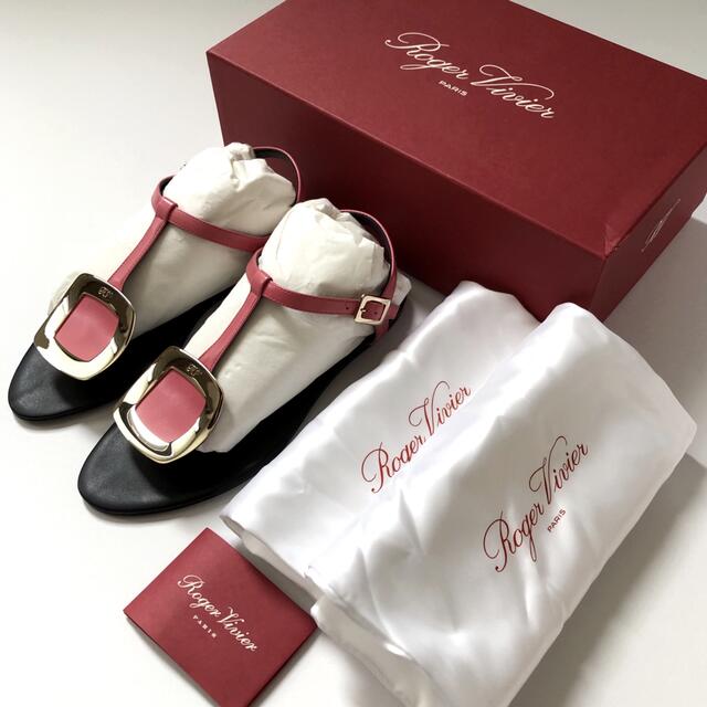 シリアルシール付 新品/36 Roger Vivier ロジェ ヴィヴィエ フラット