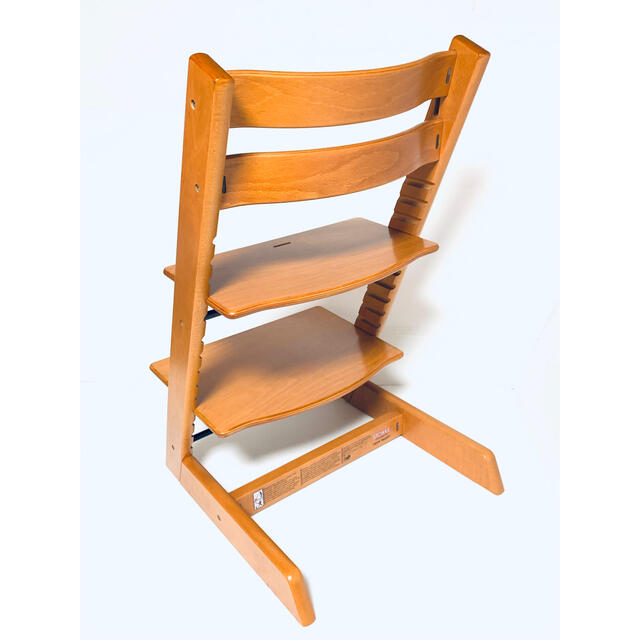 Stokke(ストッケ)の【美品・育児 未使用品・絶版人気色】（443-1）ストッケ トリップトラップ キッズ/ベビー/マタニティの寝具/家具(その他)の商品写真