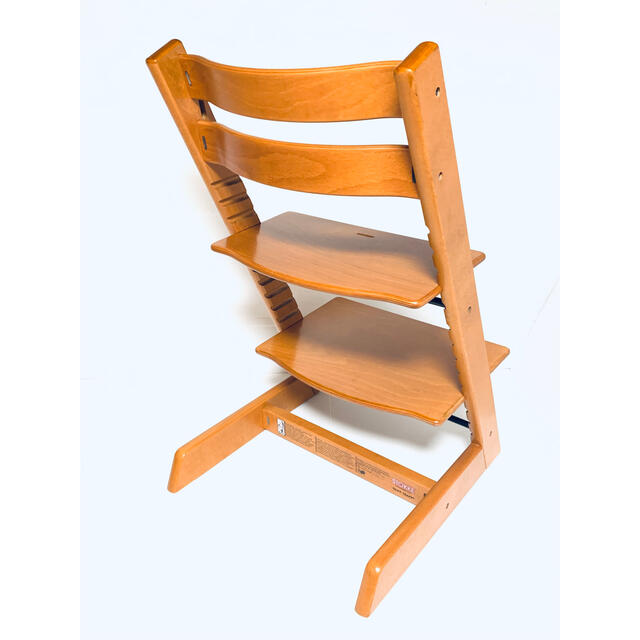 Stokke(ストッケ)の【美品・育児 未使用品・絶版人気色】（443-1）ストッケ トリップトラップ キッズ/ベビー/マタニティの寝具/家具(その他)の商品写真