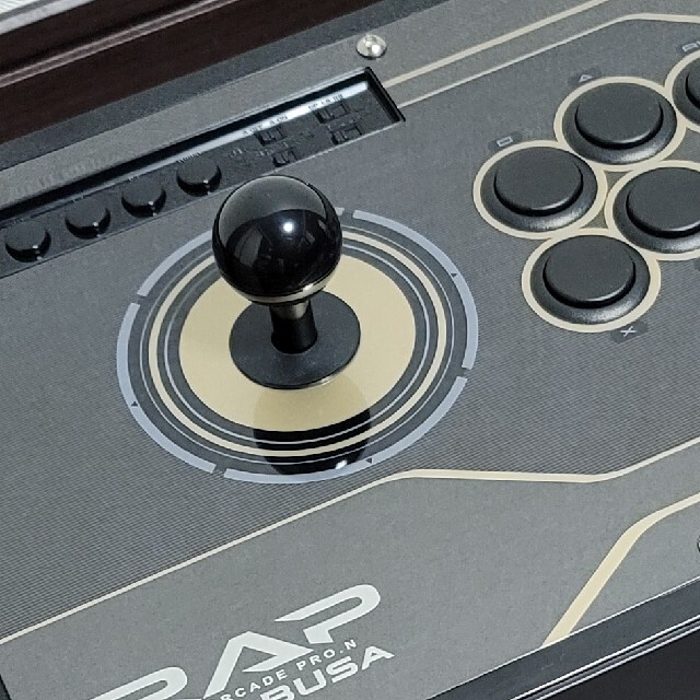 PlayStation4(プレイステーション4)のHORI アケコン リアルアーケードPro.N HAYABUSA エンタメ/ホビーのゲームソフト/ゲーム機本体(その他)の商品写真