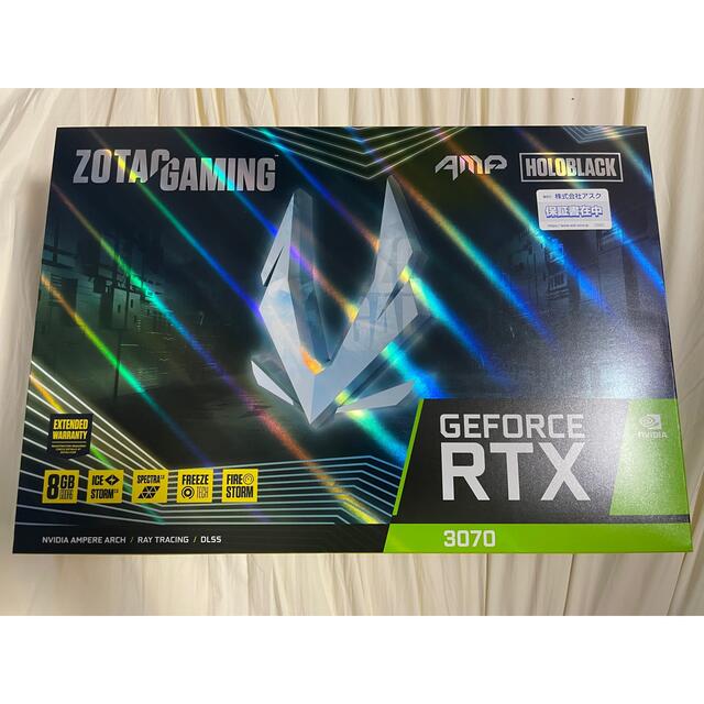 PC/タブレットZOTAC RTX3070 非LHR