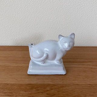 アスティエドヴィラット(ASTIER de VILLATTE)のAstier de Villatte⭐︎キャットインセンスホルダー(お香/香炉)