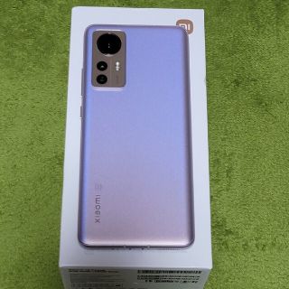 アンドロイド(ANDROID)の中古美品 xiaomi 12 8GB/128GB パープル グローバル版(スマートフォン本体)