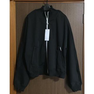 マルタンマルジェラ(Maison Martin Margiela)の黒50新品 メゾン マルジェラ スウェット トラックジャケット メンズ ブルゾン(スウェット)