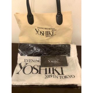 YOSHIKI ディナーショー　お土産　非売品　トートバッグ(ミュージシャン)