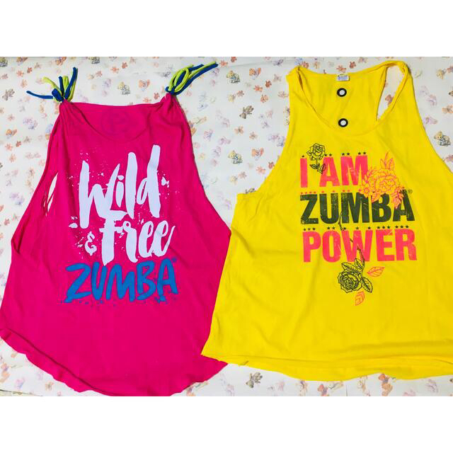 Zumba(ズンバ)のZUMBAタンクトップ二枚⭐︎ レディースのトップス(タンクトップ)の商品写真