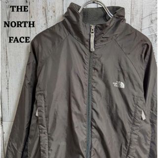 ザノースフェイス(THE NORTH FACE)のUS規格ノースフェイスジャケットアウターポリエステル中綿ブルゾンブラウン茶M古着(ブルゾン)