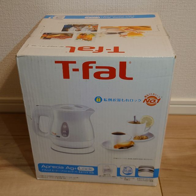 T-fal(ティファール)の新品未開封 ティファール 電気ケトル アプレシア エージー・プラス ロック スマホ/家電/カメラの生活家電(電気ケトル)の商品写真