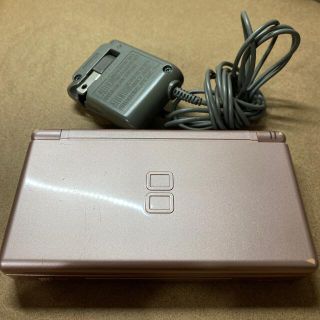 ニンテンドーDS(ニンテンドーDS)のニンテンドーDS Lite Pink 各種カセット(携帯用ゲーム機本体)