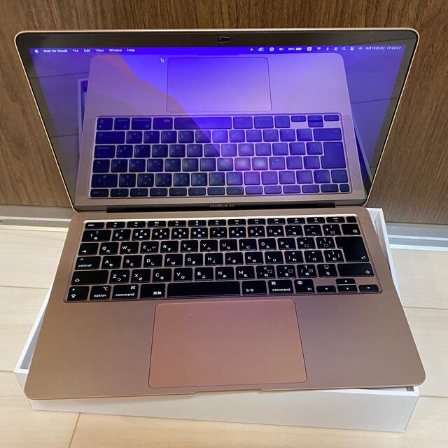 MacBook Air m1 gold RAM :8GB SSD:512GB