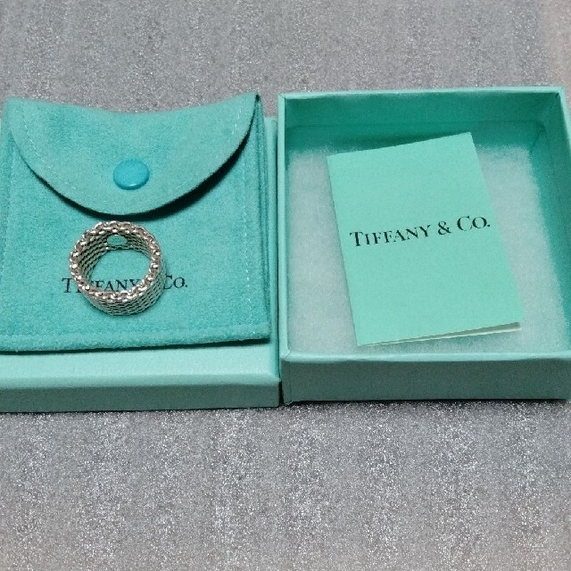 Tiffany & Co. - ティファニー サマセットメッシュリングの通販 by もっこち's shop｜ティファニーならラクマ