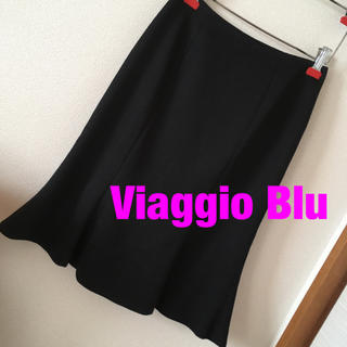 ビアッジョブルー(VIAGGIO BLU)のViaggio Blu♡膝丈フレアスカート(ひざ丈スカート)