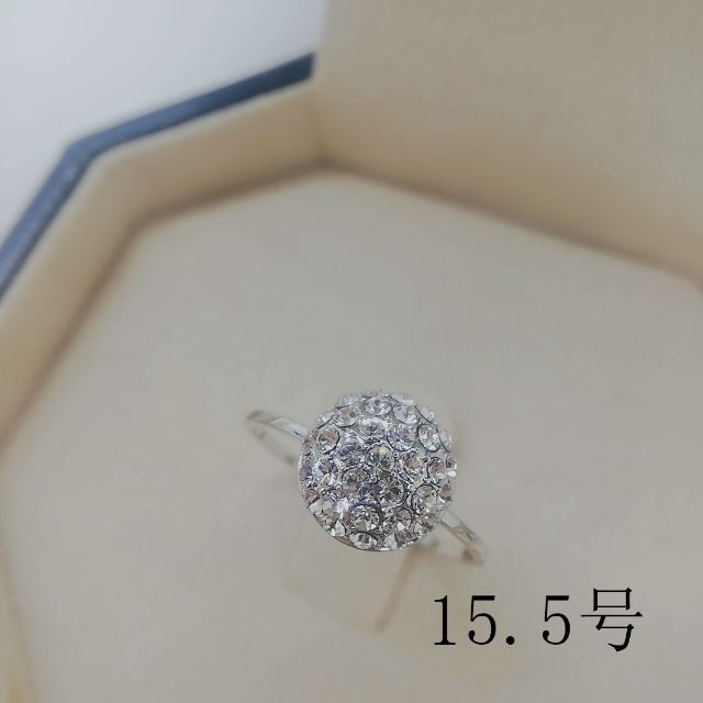 tt15059閉店セール15.5号リングラインストーンリング レディースのアクセサリー(リング(指輪))の商品写真