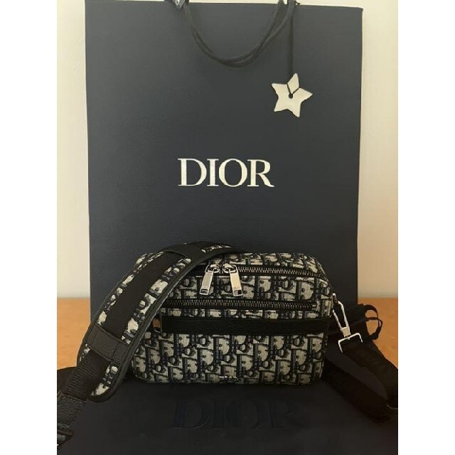 玄関先迄納品 Christian Dior メッセンジャーバッグ　ショルダー　オブリークジャガード SAFARI Dior - ショルダーバッグ