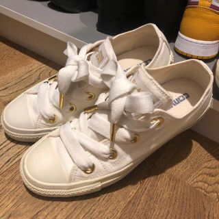 コンバース(CONVERSE)のコンバース　ホワイトゴールド(スニーカー)