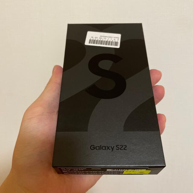 Galaxy S22 256GB 新品未開封　即納　当日東京発送　ブラック