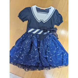 アンジェリックプリティー(Angelic Pretty)の最終値下＊angelic pretty＊星座柄スカート セット(ひざ丈スカート)