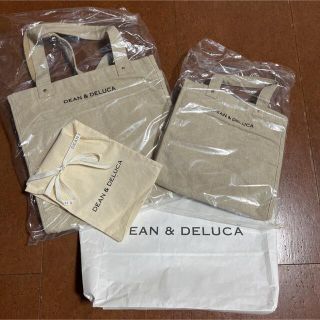 ディーンアンドデルーカ(DEAN & DELUCA)の未使用dean&deluca リネントート バッグS.L.おまけつき(トートバッグ)