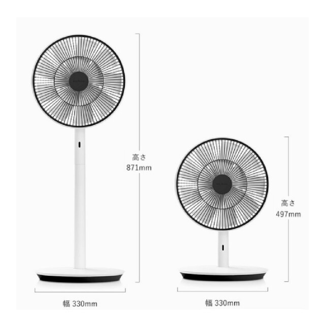 BALMUDA(バルミューダ)の【新品未使用】BALMUDA The Greenfan 扇風機 EGF-1700 スマホ/家電/カメラの冷暖房/空調(扇風機)の商品写真