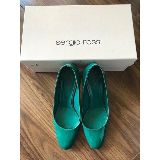 Sergio Rossi(セルジオロッシ)の定価75,000円　セルジオロッシ　Sergio Rossi エナメルパンプス レディースの靴/シューズ(ハイヒール/パンプス)の商品写真