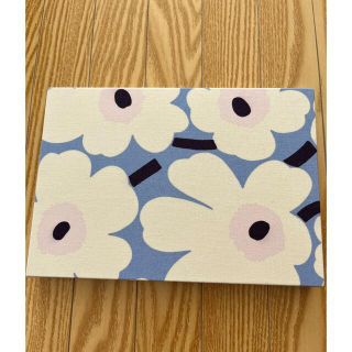 マリメッコ(marimekko)の【最終値下げ】マリメッコ　ウニッコ　ファブリックパネル　ブルー　ピンク　ホワイト(インテリア雑貨)