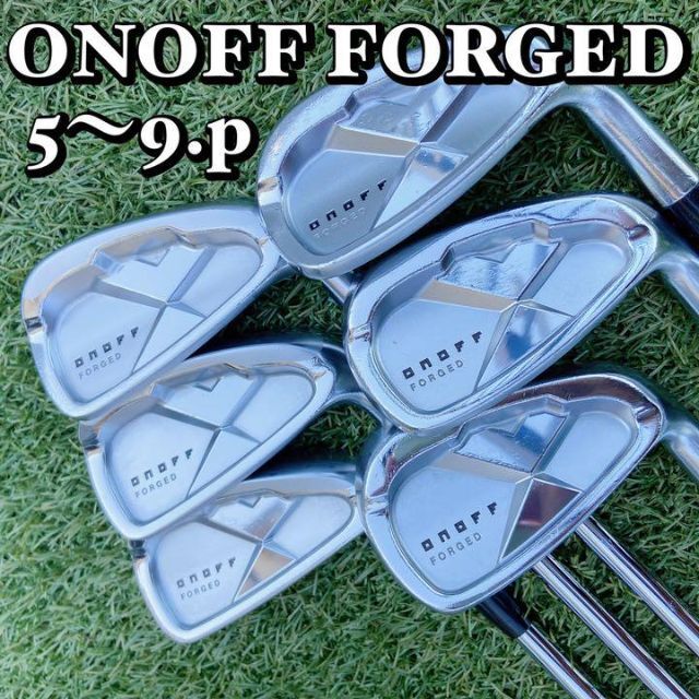 番手ONOFF オノフ FORGED フォージド アイアン 5本セット