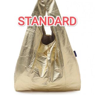 バグゥ(BAGGU)のBAGGUバグー STANDARD スタンダード　ゴールド(エコバッグ)